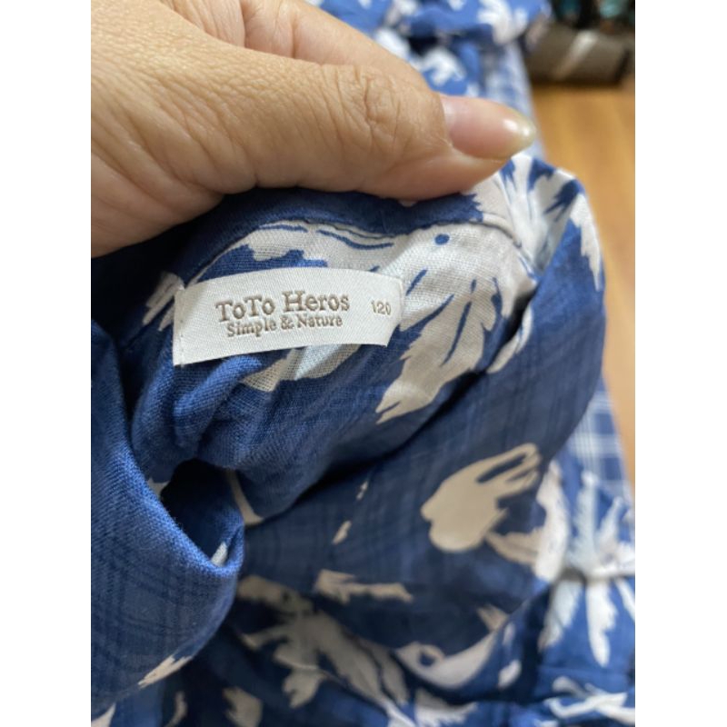 Áo sơ mi bé trai chất đũi hãng totoheros xuất hàn lỗi rất nhẹ