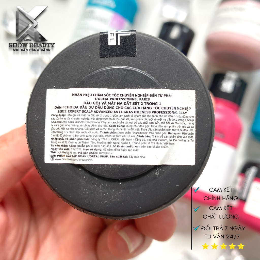 Dầu Gội Hấp Ủ Phục Hồi Tóc Hư Tổn, Chống Gãy Rụng, Giúp Tóc Mọc Nhanh Và Bảo Vệ Màu Tóc Nhuộm - Loreal Professionnel