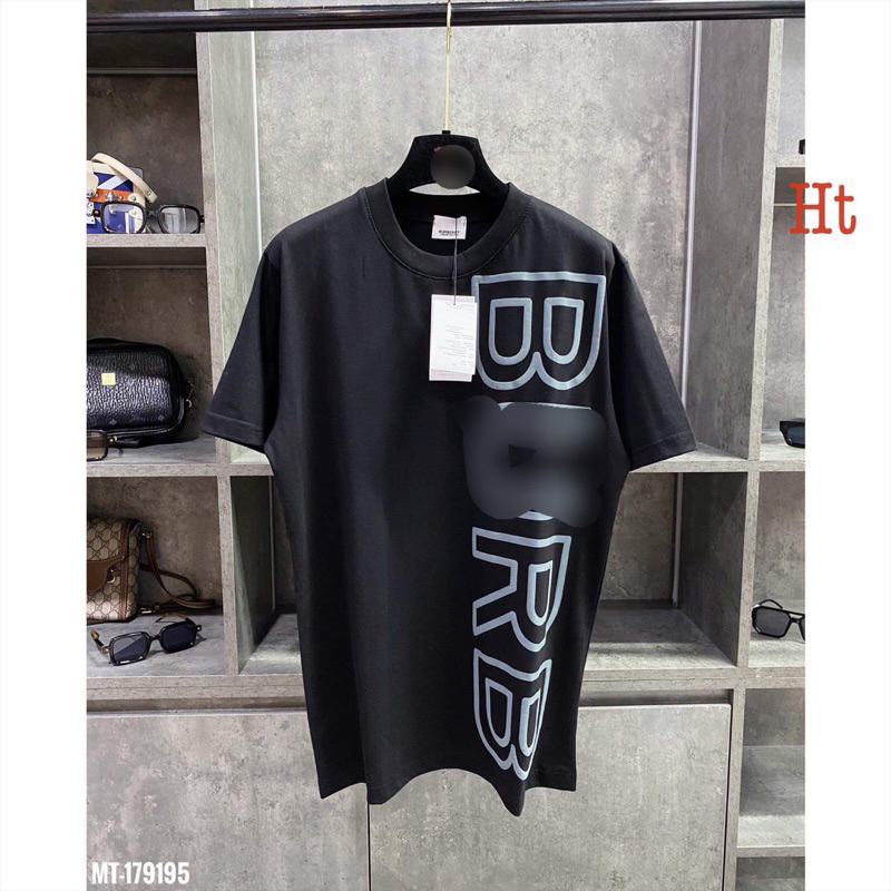 Áo phông BBR chữ to dọc in 2 mặt H2A876