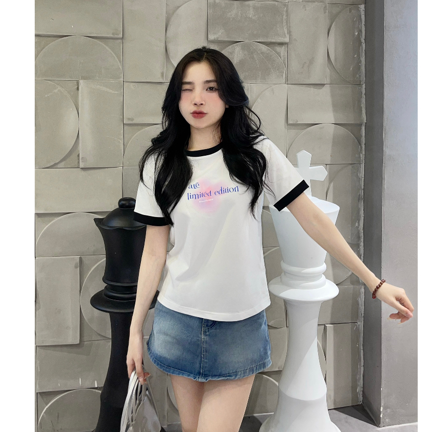 Áo thun Baby Tee STREET unisex phông Nam Nữ Local Brand Chính Hãng Mi Midori