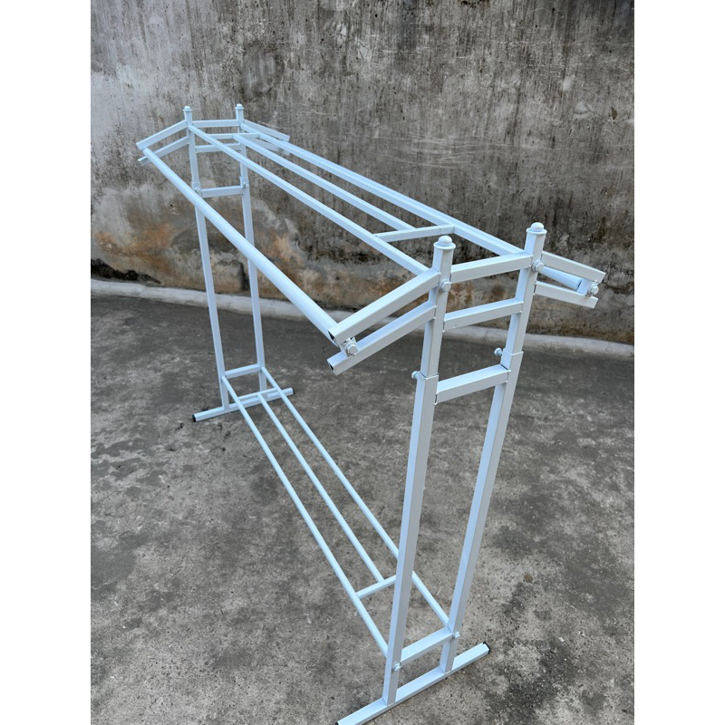 giàn kép 1 tầng treo quần áo shop thời trang