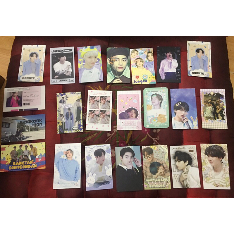 BOX MIX CARD DES BTS