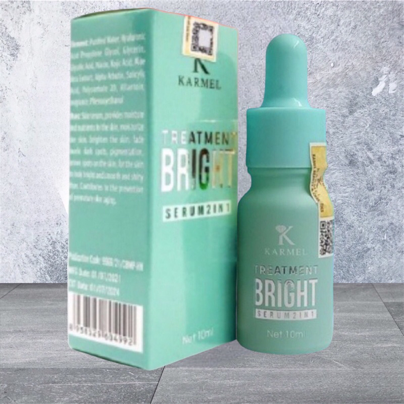 Serum Treatment Bright - KARMEL - Hỗ Trợ Giảm Thâm,Do Mụn,Và Nám, 50ml