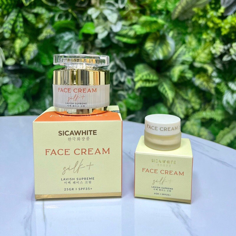 KEM FACE LỤA DƯỠNG DA Ngày - Đêm, FACE SILK CREAM SICA WHITE