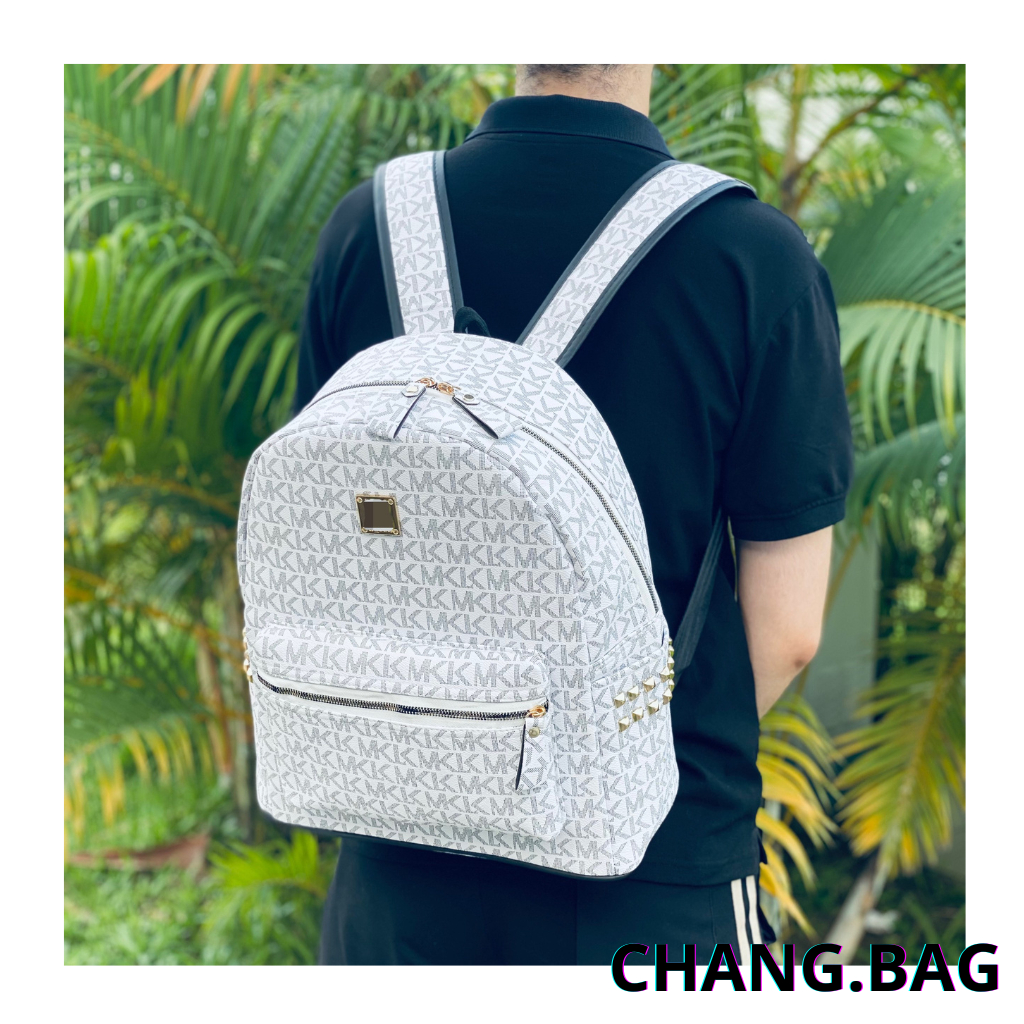 Balo mcm size to, cặp mcm đi học nam nữ, cặp sách da hot trend