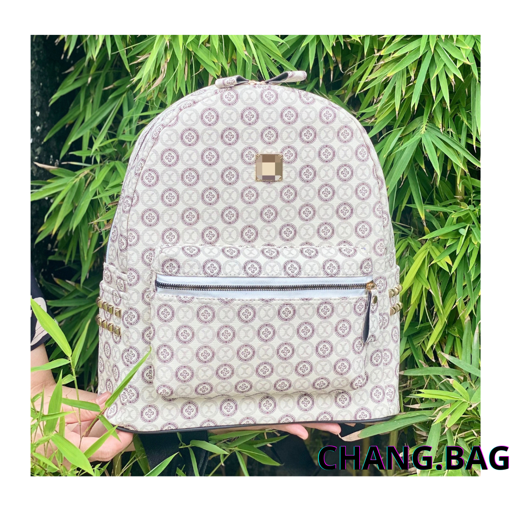 Balo mcm size to, cặp mcm đi học nam nữ, cặp sách da hot trend