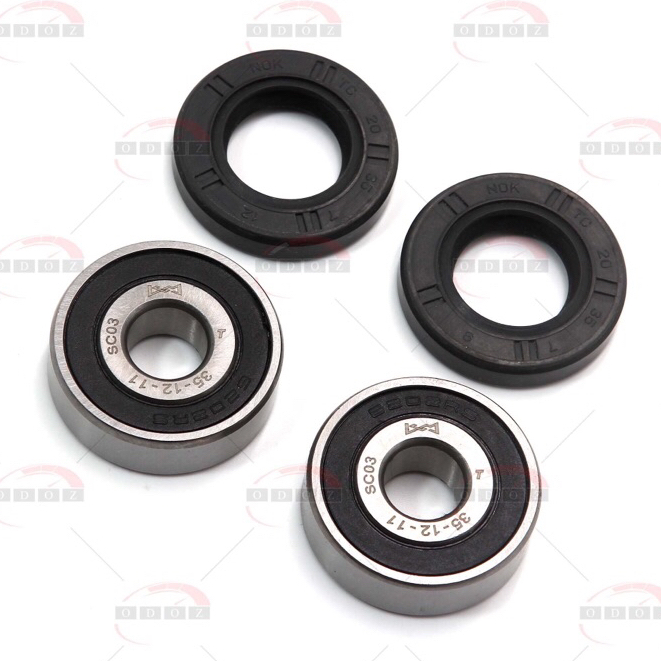 Bạc đạn, cục canh ống chỉ, cốt tán 12mm, phốt bánh
