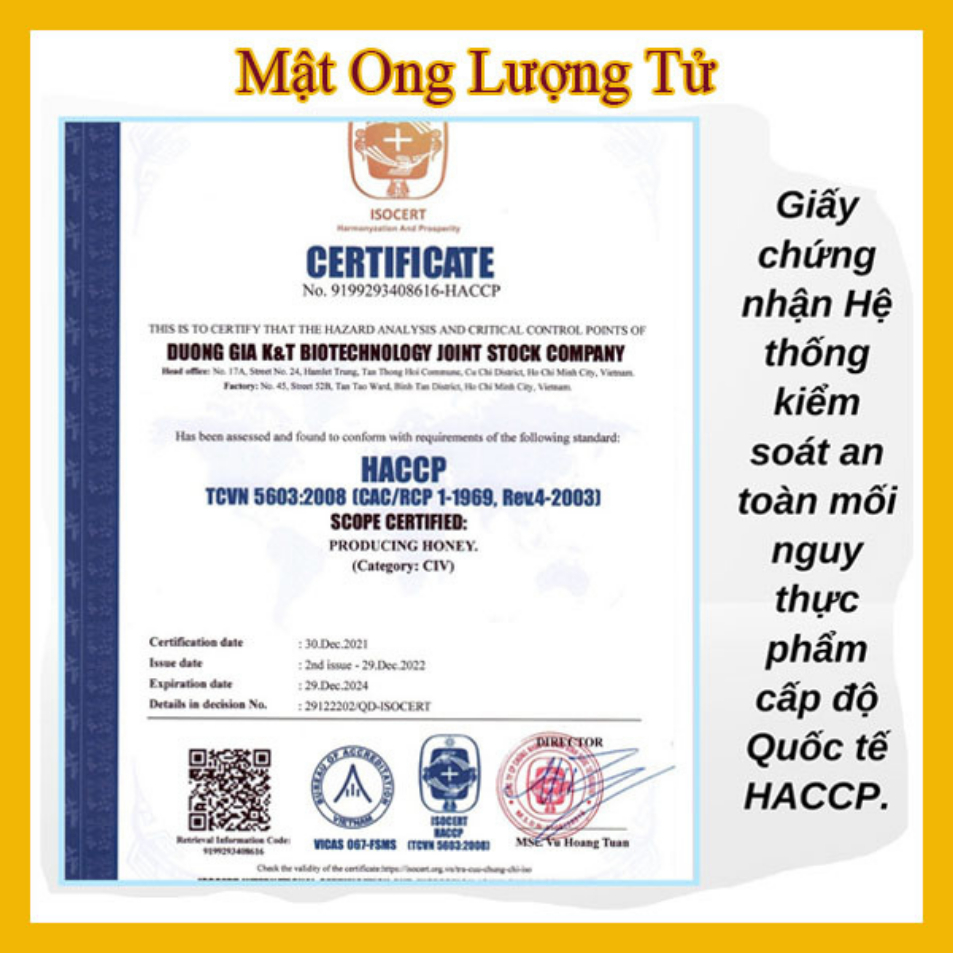 Mật ong lượng tử EZ hôp 10 gói dạng typ tiện lợi