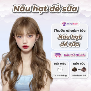 Thuốc nhuộm tóc Nâu Hạt Dẻ Sữa - Minzihair HN