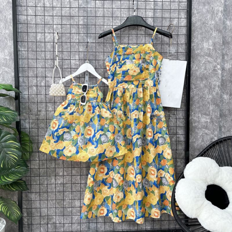 Set  váy mẹ và bé xinh lắm luôn