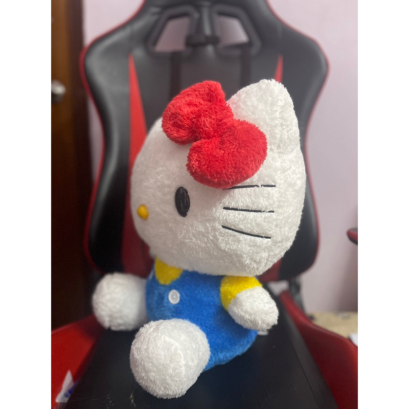 Gấu Bông Hello Kitty Blue x Yellow Lông xù đẹp