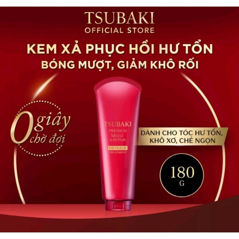 Kem xả tóc Tsubaki 180gr