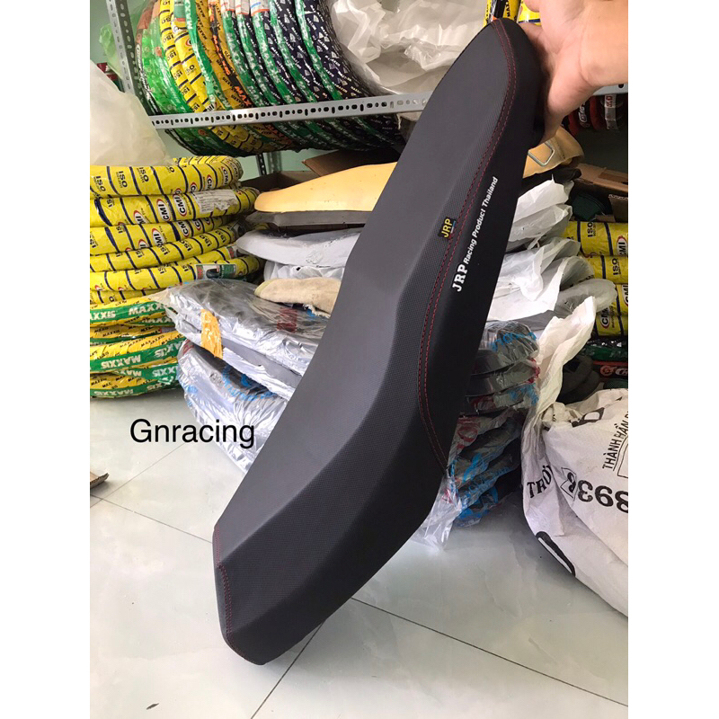 Yên 2 tầng Sirius Fi, Có lẻ Mút+ Da yên, Mút gọt 2 tầng