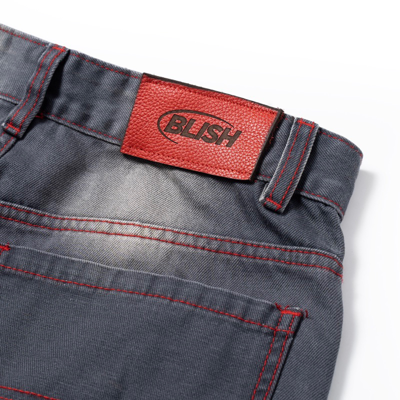 Quần shorts jeans BLISH - METAL GREY.