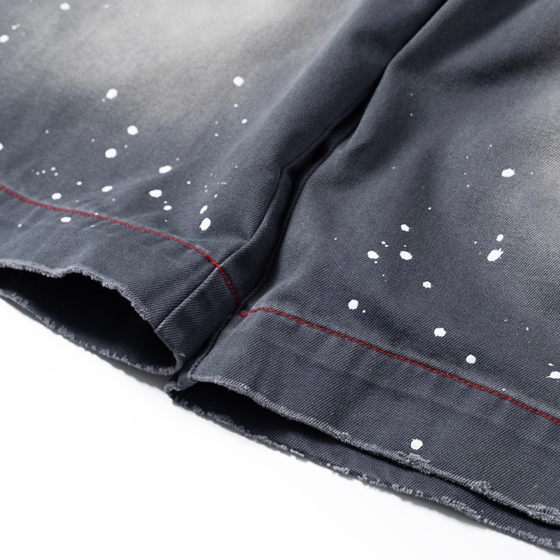 Quần shorts jeans BLISH - METAL GREY.