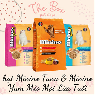 Hạt minino tuna & minino yum mèo mọi lứa tuổi