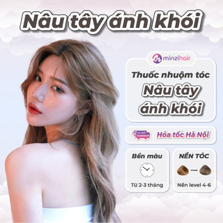 Thuốc nhuộm tóc Nâu Tây Khói - Lên Từ Nền Nâu - Minzihair HN