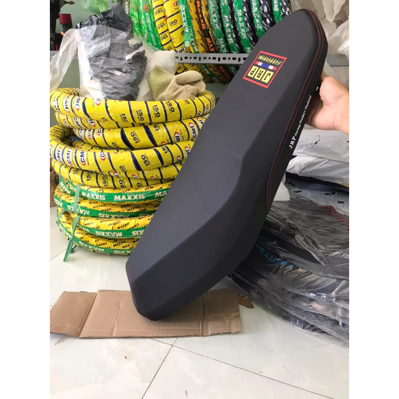 Yên 2 tầng Exciter 2010, Mút vàng, Da Thái 4D May viềng