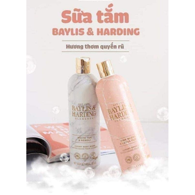 Sữa Tắm Baylis & Harding Elements Luxury Body Wash 500ml