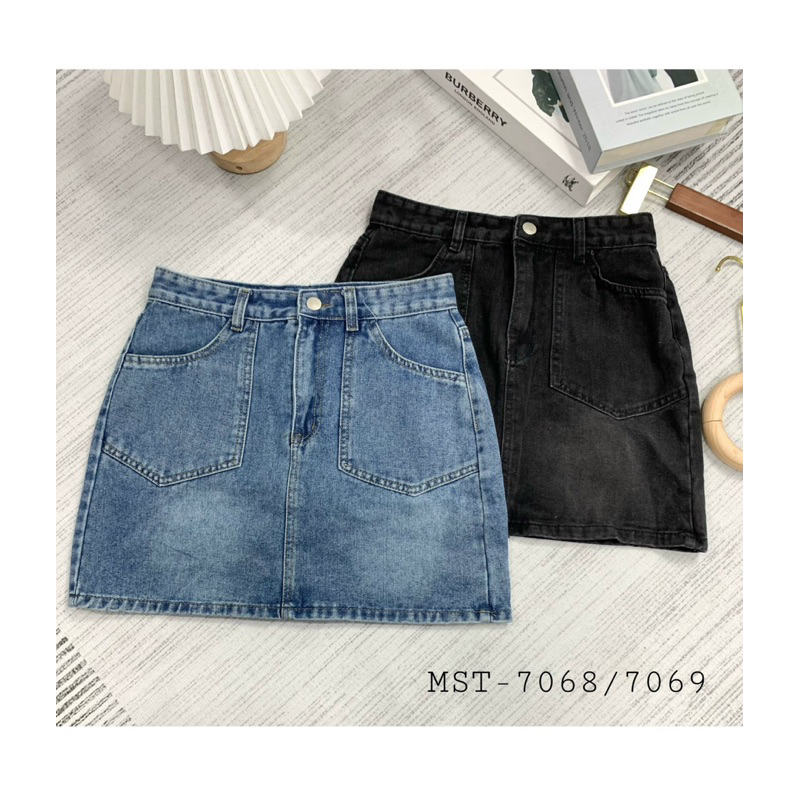 CHÂN VÁY JEAN 2 TÚI QUẢNG CHÂU