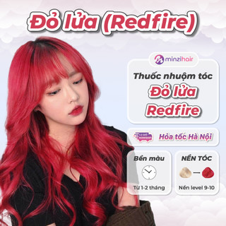 Thuốc nhuộm tóc Màu Đỏ Lửa (RED FIRE) | Cần Tẩy Tóc - Minzihair HN