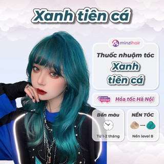 Thuốc nhuộm tóc Xanh Tiên Cá - Mermaid Blue - Kèm Tẩy Tóc - Minzihair HN