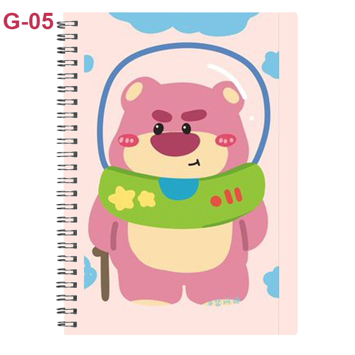 Sổ lò xo Gấu Dâu - Lotso Bear