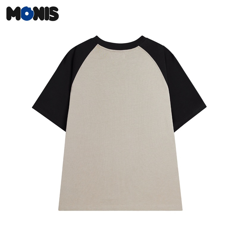 ÁO THUN UNISEX RAGLAN OVERSIZE EYELESS 100% COTTON - MONIS CHÍNH HÃNG