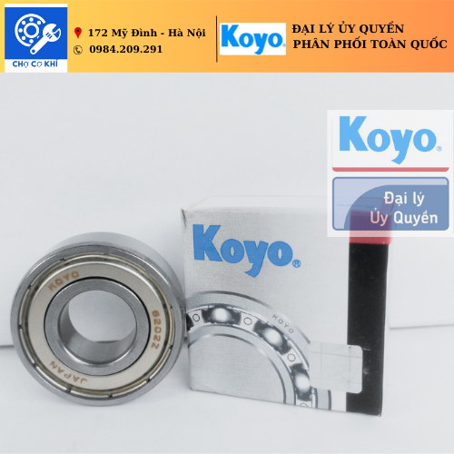 Vòng bi và đạn bạc KOYO - 6301 ZZCM, nhập khẩu chính hãng, dùng cho mô tô, xe máy phụ tùng xe máy hệ thống dẫn động,