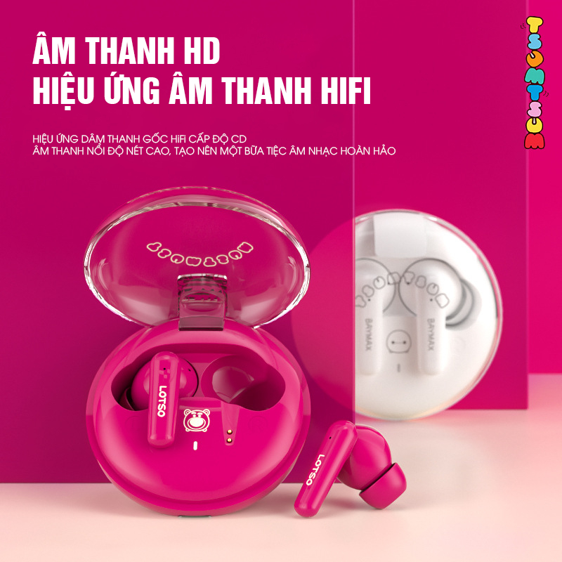 Tai Nghe Bluetooth Không Dây Disney CE 903V Với Thiết Kế Không Gian, Ngoại Hình Đẹp, Pin Lâu, Âm Thanh HIFI