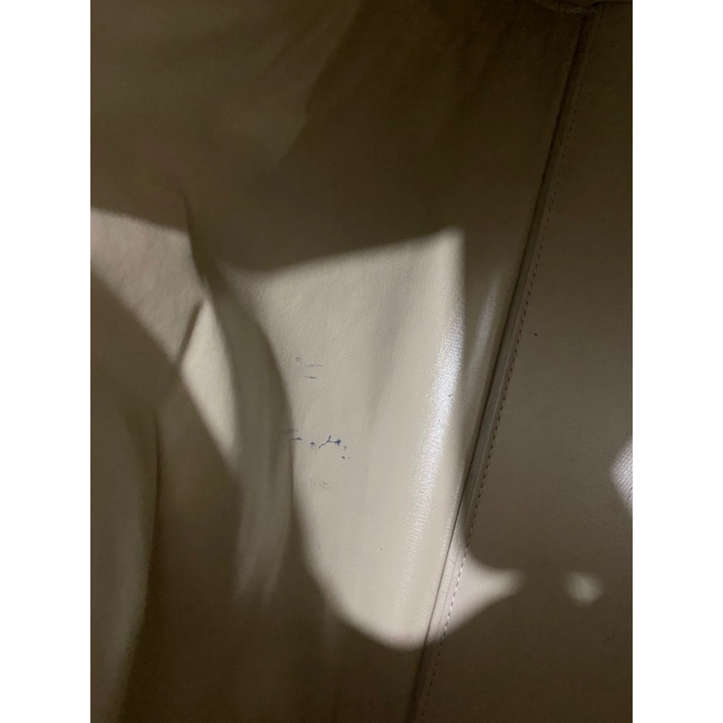 Túi trống da đan vintage Nhật màu pastel thanh lịch - secondhand