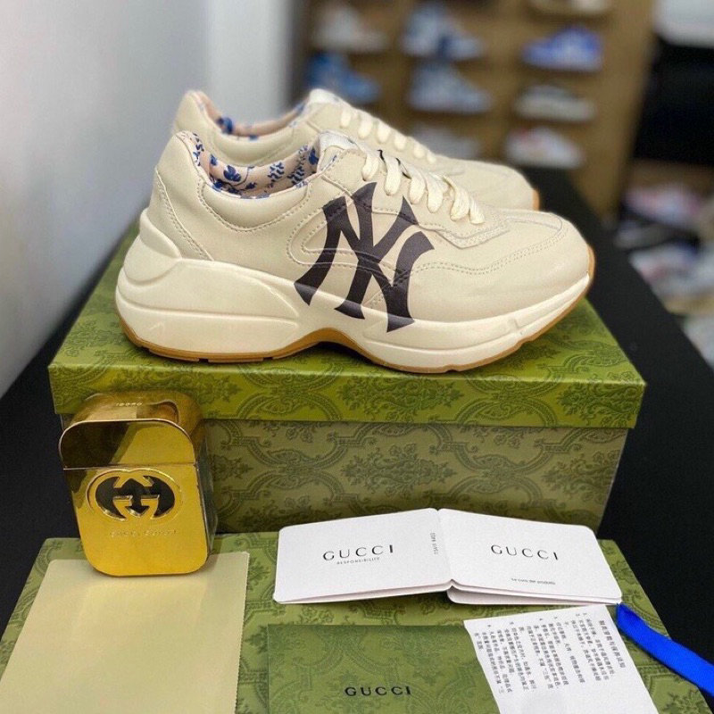 Giày thể thao Chunky Guc.ci Rython, GC NY, Môi, Chữ GC Béo bản like.au chuẩn hàng trung đủ size nam nữ full phụ kiện | BigBuy360 - bigbuy360.vn