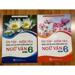 Sách - combo ôn tập - kiểm tra nâng cao và phát triển năng lực ngữ văn 6
