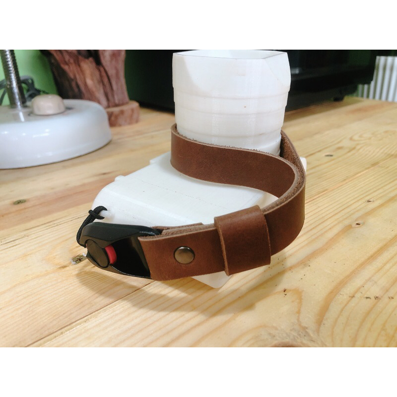 Dây máy ảnh đeo cổ tay mẫu mới da thật hàng handmade