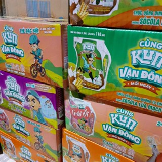 [ Tách chương trình ] Thùng sữa túi Kun các vị 24 túi x 110ml ( có mix vị theo yêu cầu ) ( bách hóa gia đình )
