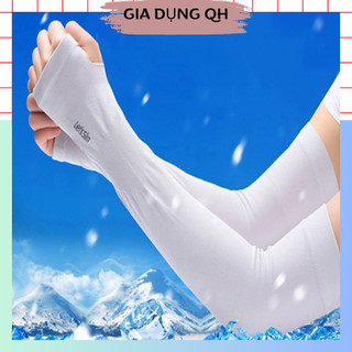 Găng tay chống nắng xỏ ngón, bao tay chơi thể thao ngoài trời, đi xe máy, chống tia nắng UV, co giãn, dành cho nam nữ