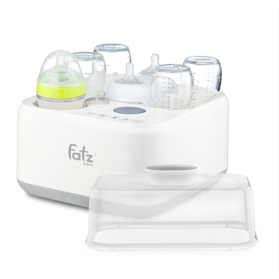 Máy Tiệt Trùng Sấy Khô Nấu Cháo Thông Minh Tích Hợp Hâm Sữa FATZ BABY Captain 1-2, 220-240V AC, 50/60Hz, 500W FB4315SL