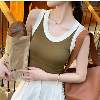 Áo Thun Nữ Croptop 2 Dây Bản To MEROFIT Cổ Vuông Cotton Lạnh Mát Mẻ Hàng Đẹp