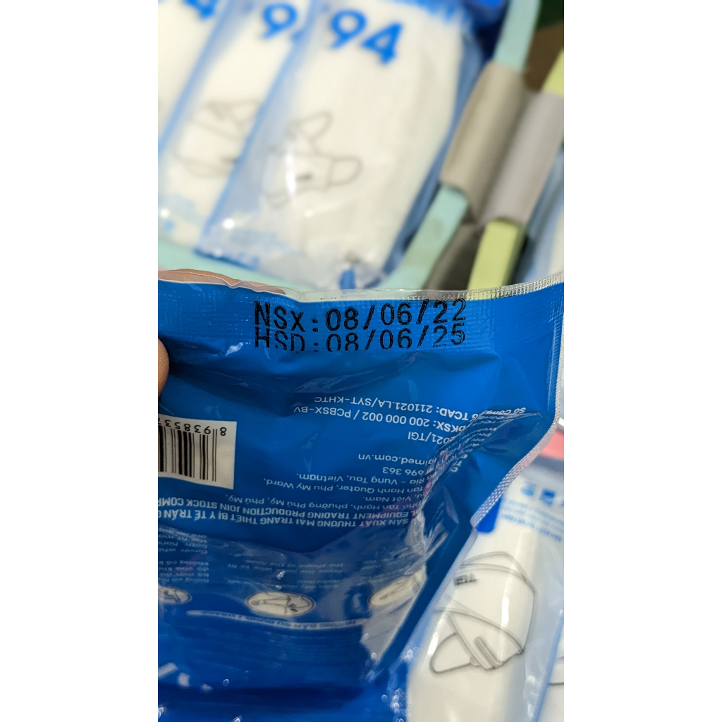 Khẩu Trang Y Tế KF94 TRẦN GIA 4 Lớp Kháng Khuẩn  | NOBORE