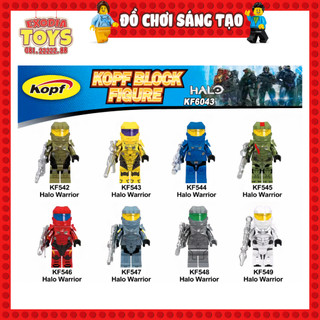 Xếp hình Minifigure Nhân vật trò chơi HALO - Đồ Chơi Lắp Ghép Sáng Tạo - KOPF KF6043