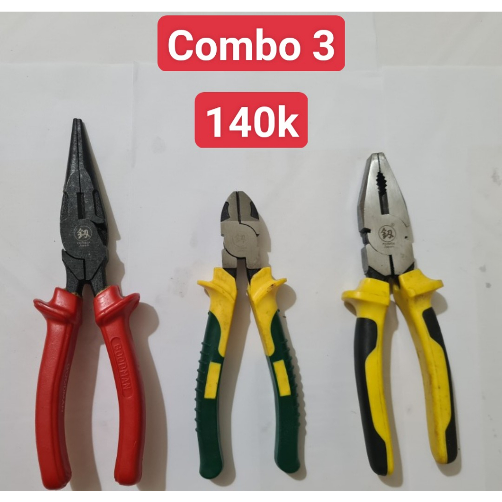 Combo 3 kìm nhật bãi