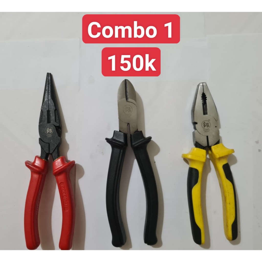 Combo 3 kìm nhật bãi