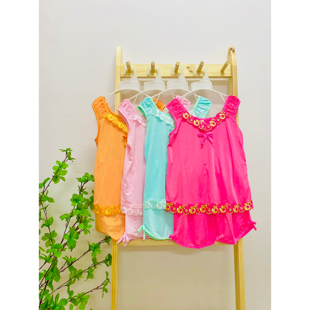 Bộ đồ ngủ cho bé siêu mát nhiều màu nhiều size