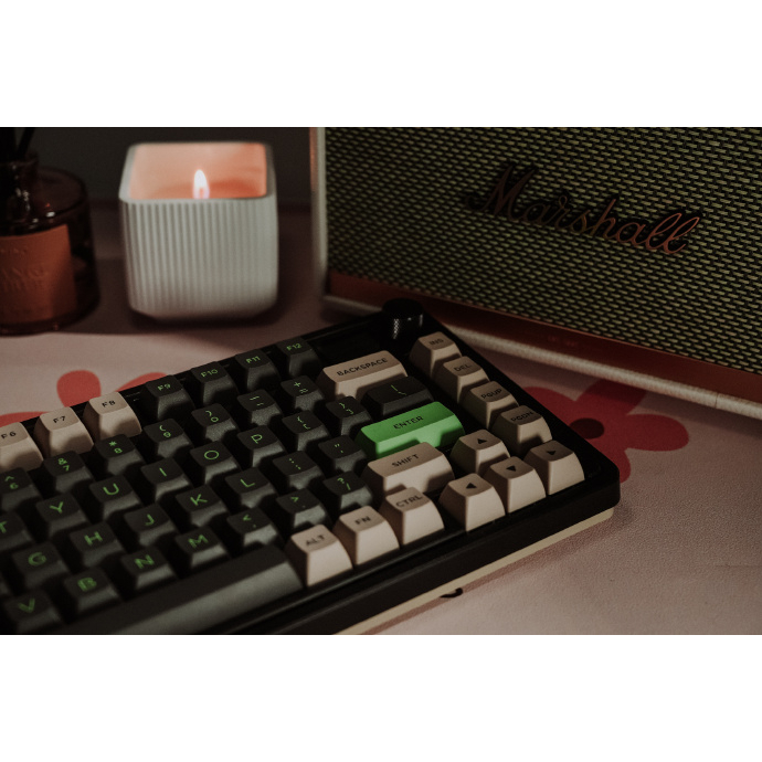 Bàn phím cơ FL-Esports CMK75 Màn TFT - Mạch xuôi - 3 Mode