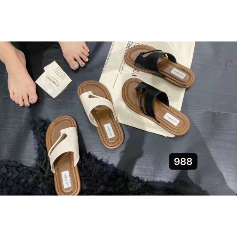 Dép xỏ ngón mùa hè êm chân đế su chống trượt