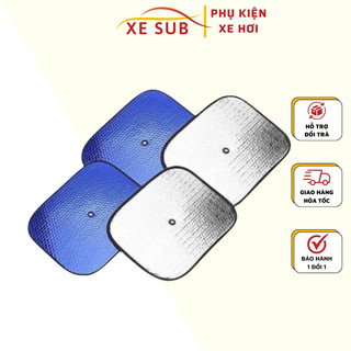Tấm che nắng ô tô, chắn nắng xe hơi tráng bạc