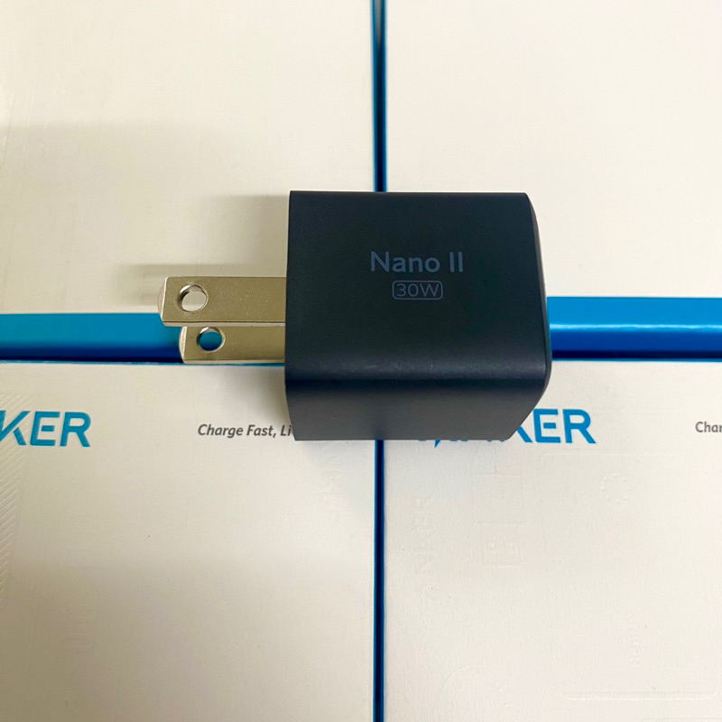 Củ sạc nhanh Anker 711 Nano GaN II 30W - A2146 hỗ trợ PD/PPS/QC kích thước nhỏ gọn | Bảo hành 12 tháng