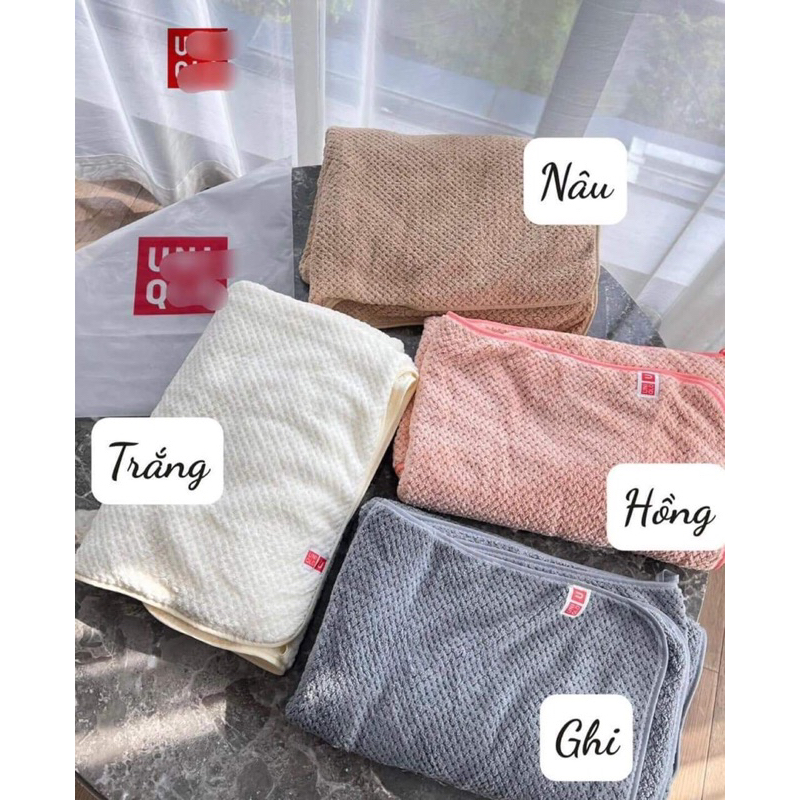 Khăn tắm san hô chất bông khổ to 70cm*140cm