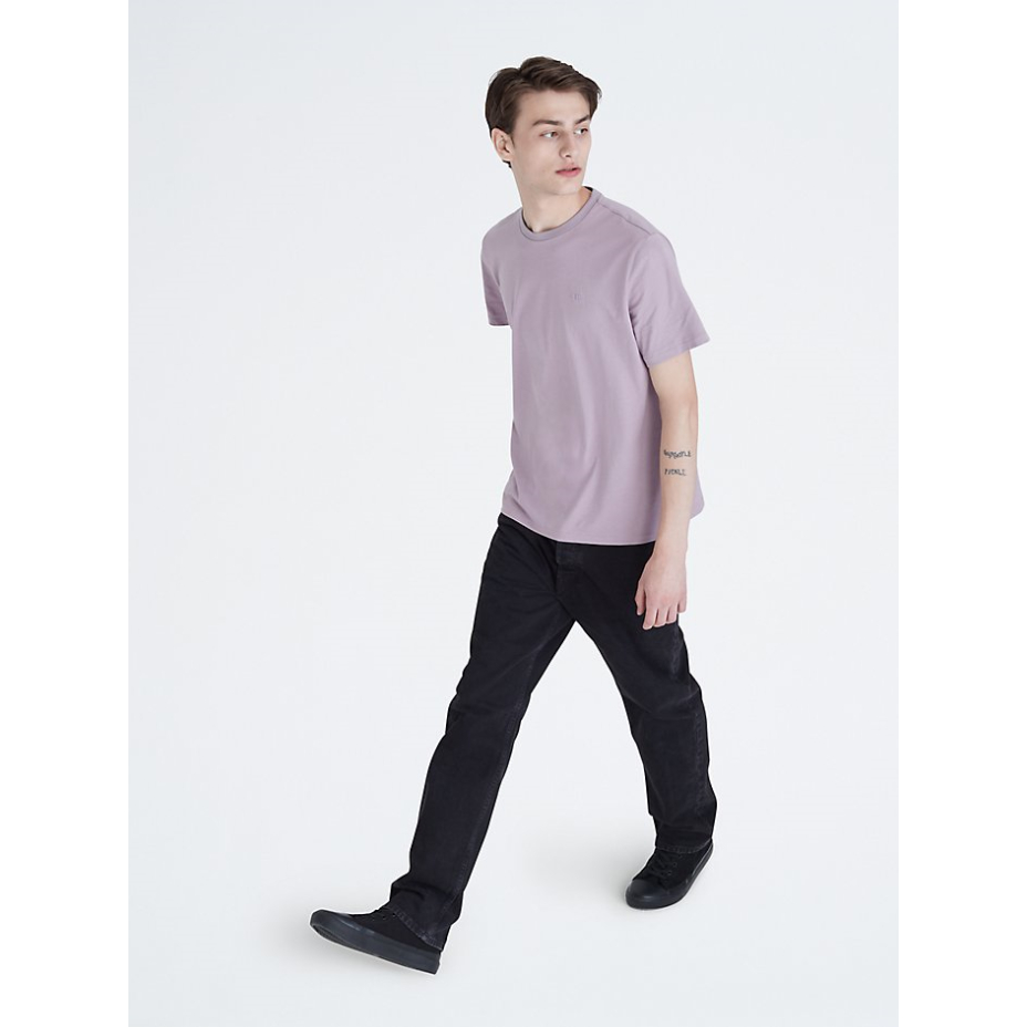 Áo Thun Nam CK Smooth Cotton Solid Crewneck T-Shirt