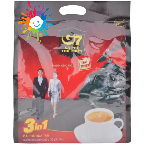 Cà phê g7 50 gói vuông